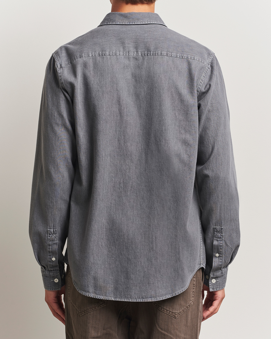 Mies | Kauluspaidat | Samsøe Samsøe | Ryan Chambray Shirt Light Grey