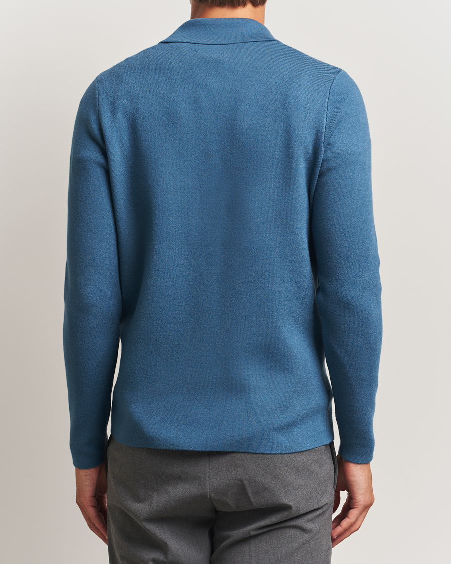 Mies | Puserot | Samsøe Samsøe | Guna Half Zip Stellar Blue