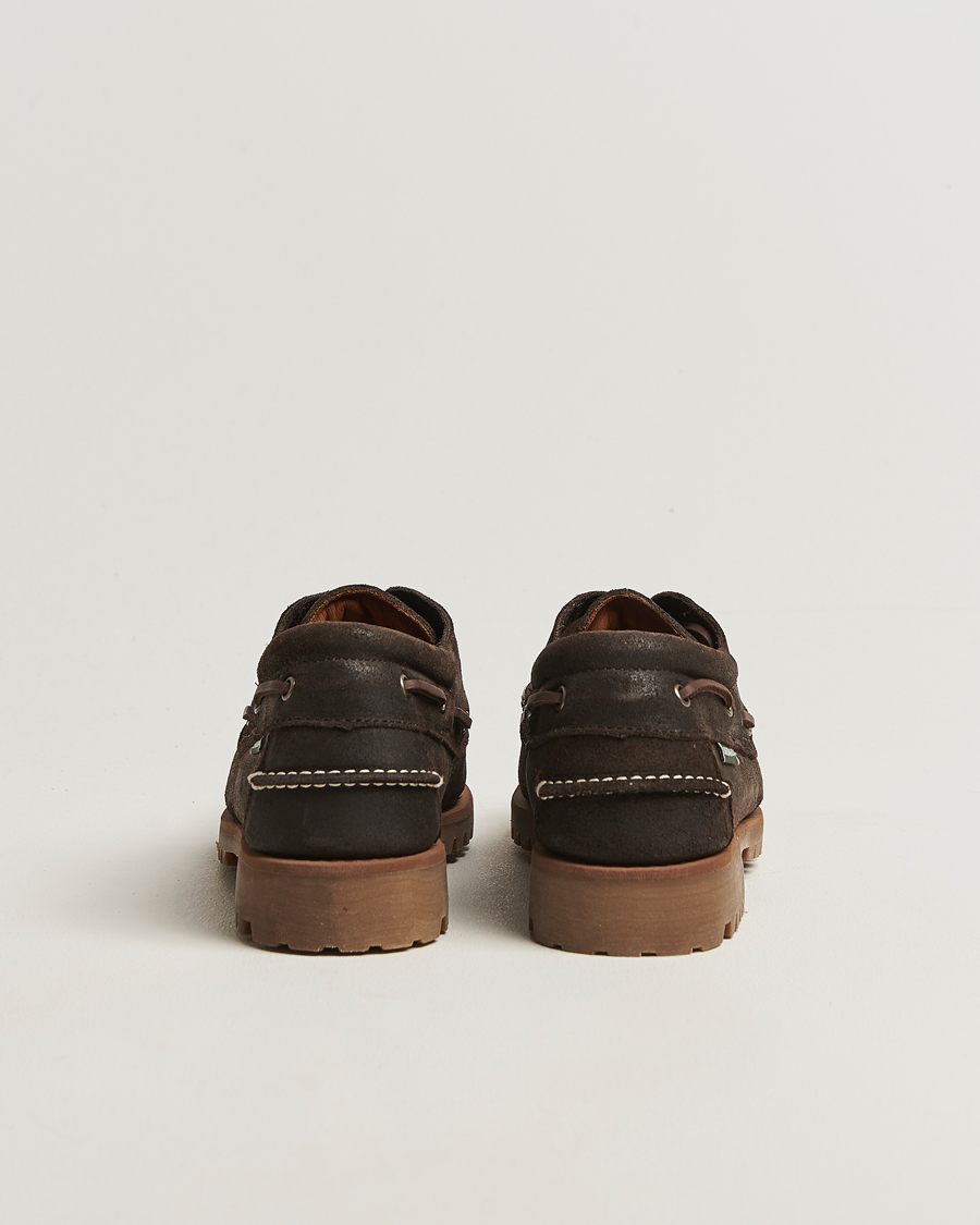 Mies | Loaferit | Sebago | Acadia Waxed Suede Loafer Dark Brown