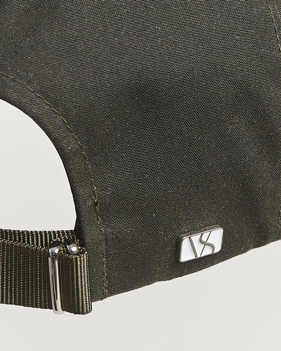 Mies | Päähineet | Varsity Headwear | Oilskin Baseball Cap Ivy Green