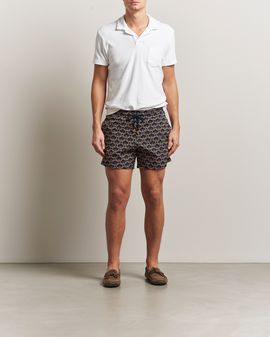 Mies | Uimahousut | Vilebrequin | Moorise Swim Shorts Bleu Marine