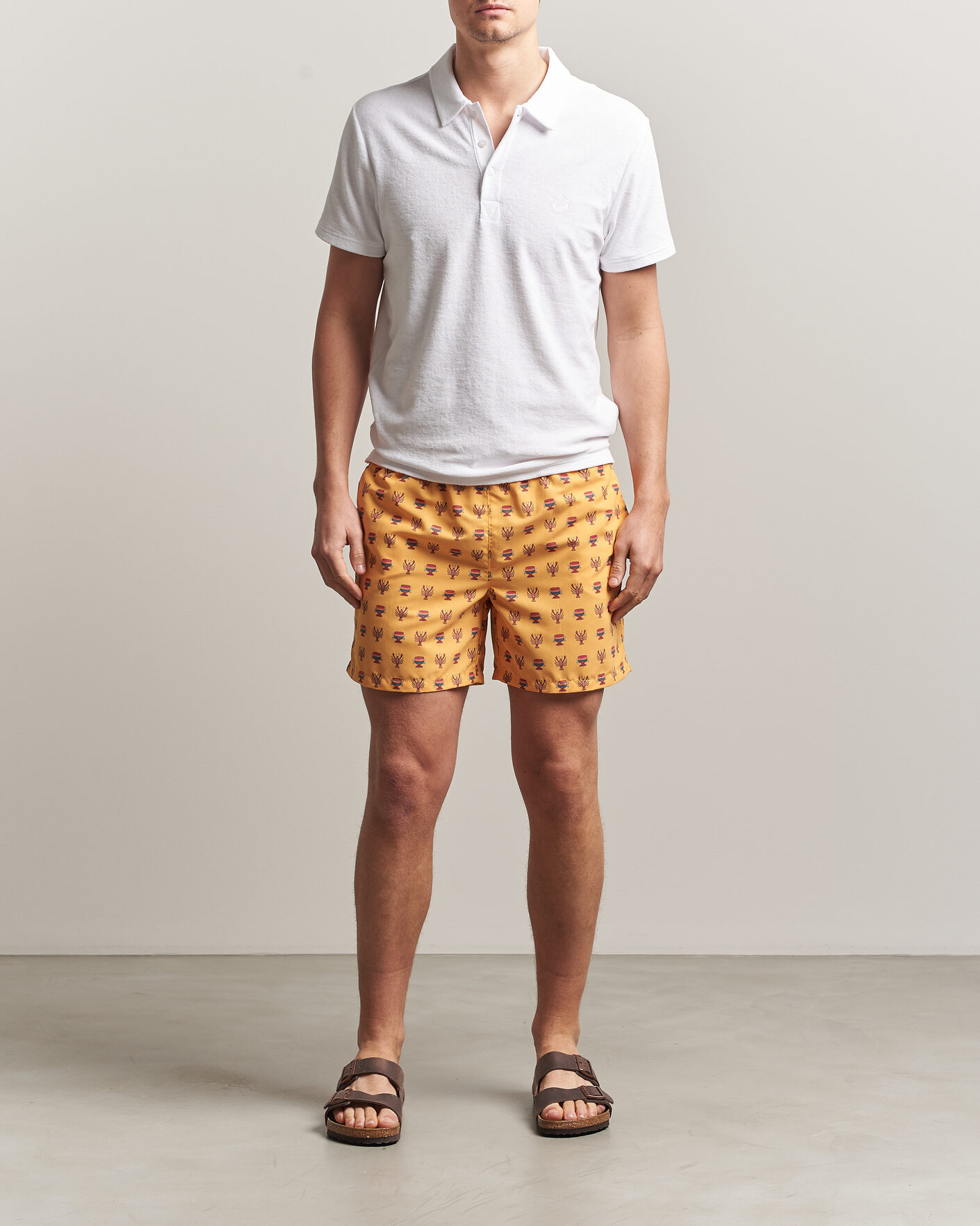 Mies | Pikeet | Vilebrequin | Phoenix Terry Polo Blanc