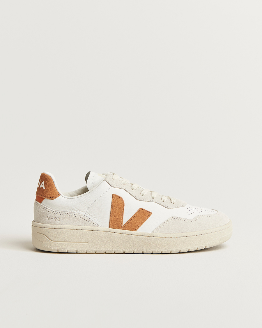 Mies | Tennarit | Veja | V-90 Sneaker Extra White/Umber