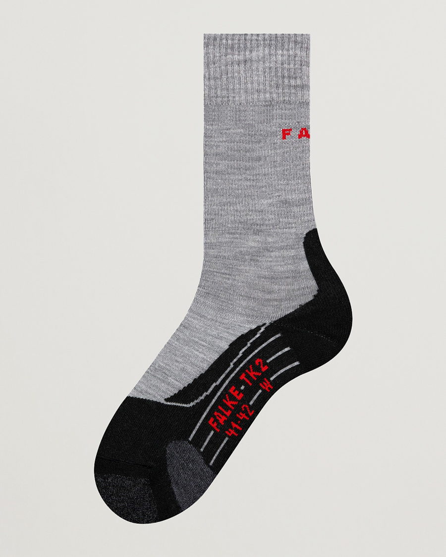 Mies | Alusvaatteet | Falke Sport | TK2 Explore Trekking Socks Light Grey