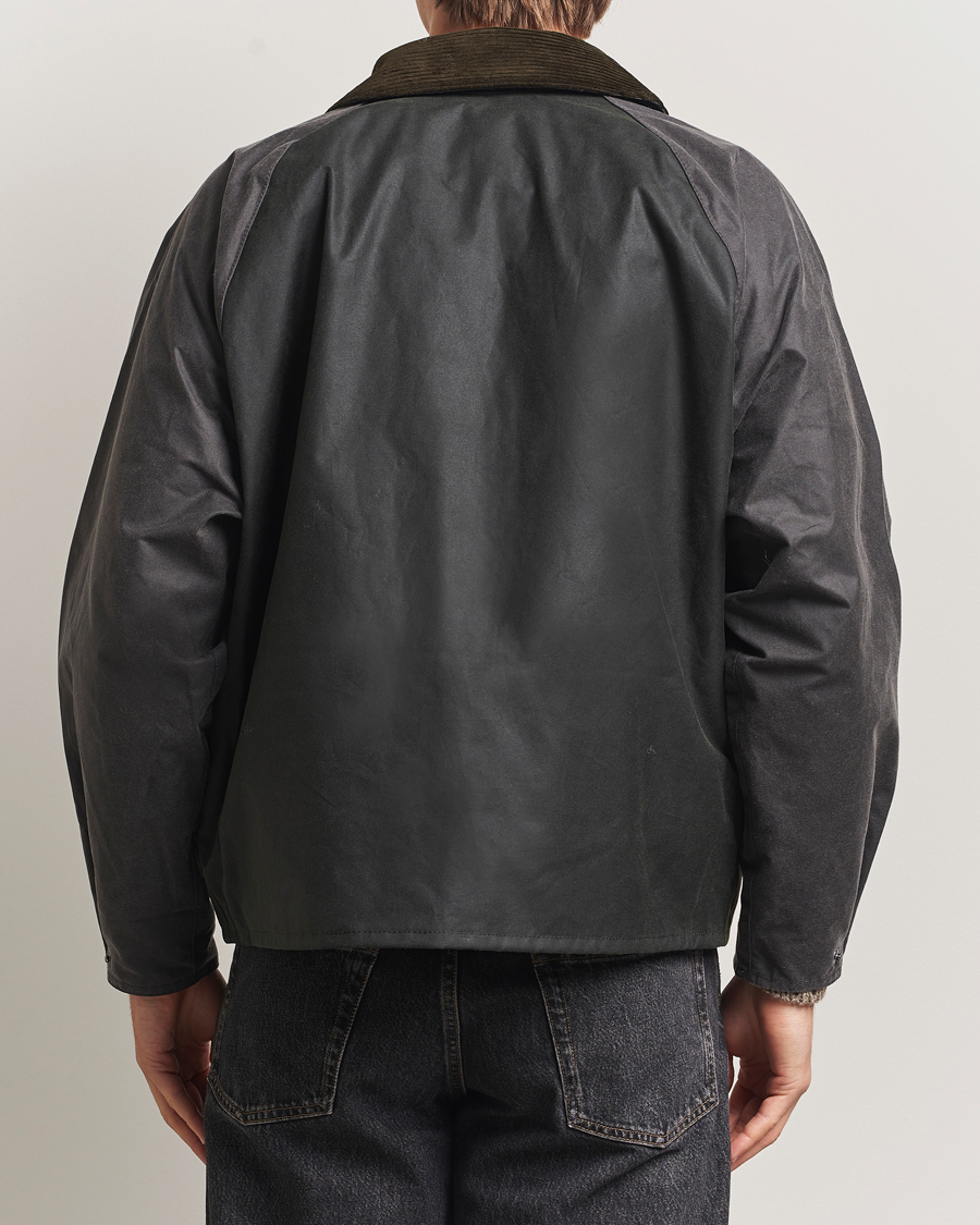 Mies | Takit | Barbour Heritage | Patchwork Transport Wax Jacket Sage Multi