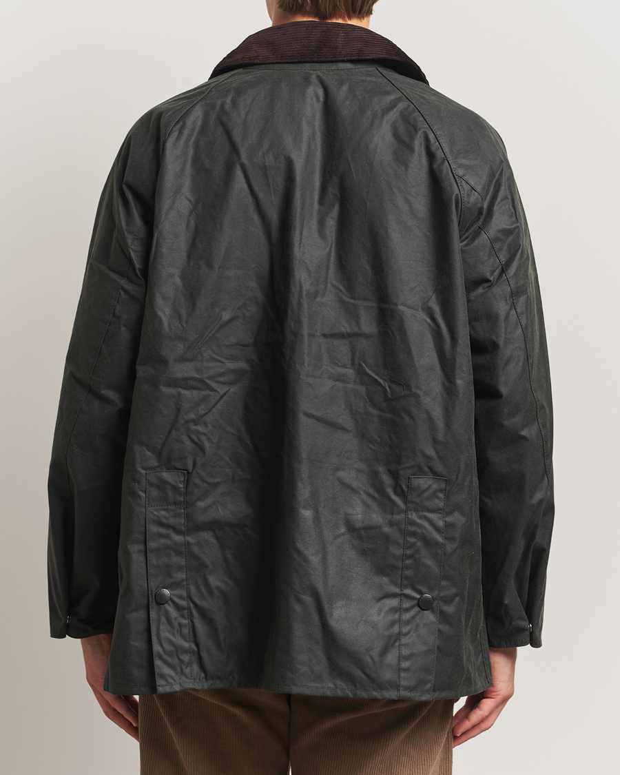Mies | Takit | Barbour Heritage | Oversize Bedale Wax Jacket Sage
