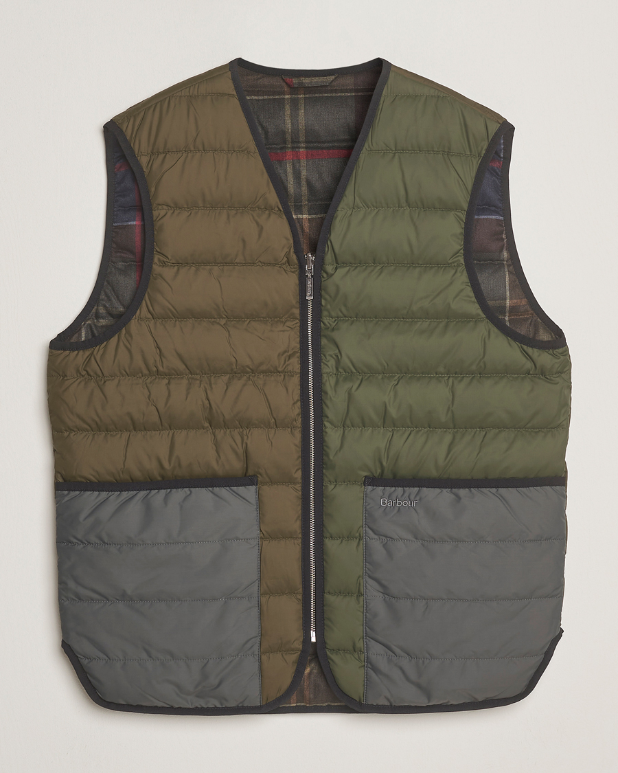 Mies | Takit | Barbour Heritage | Reversible Down Filled Liner Olive