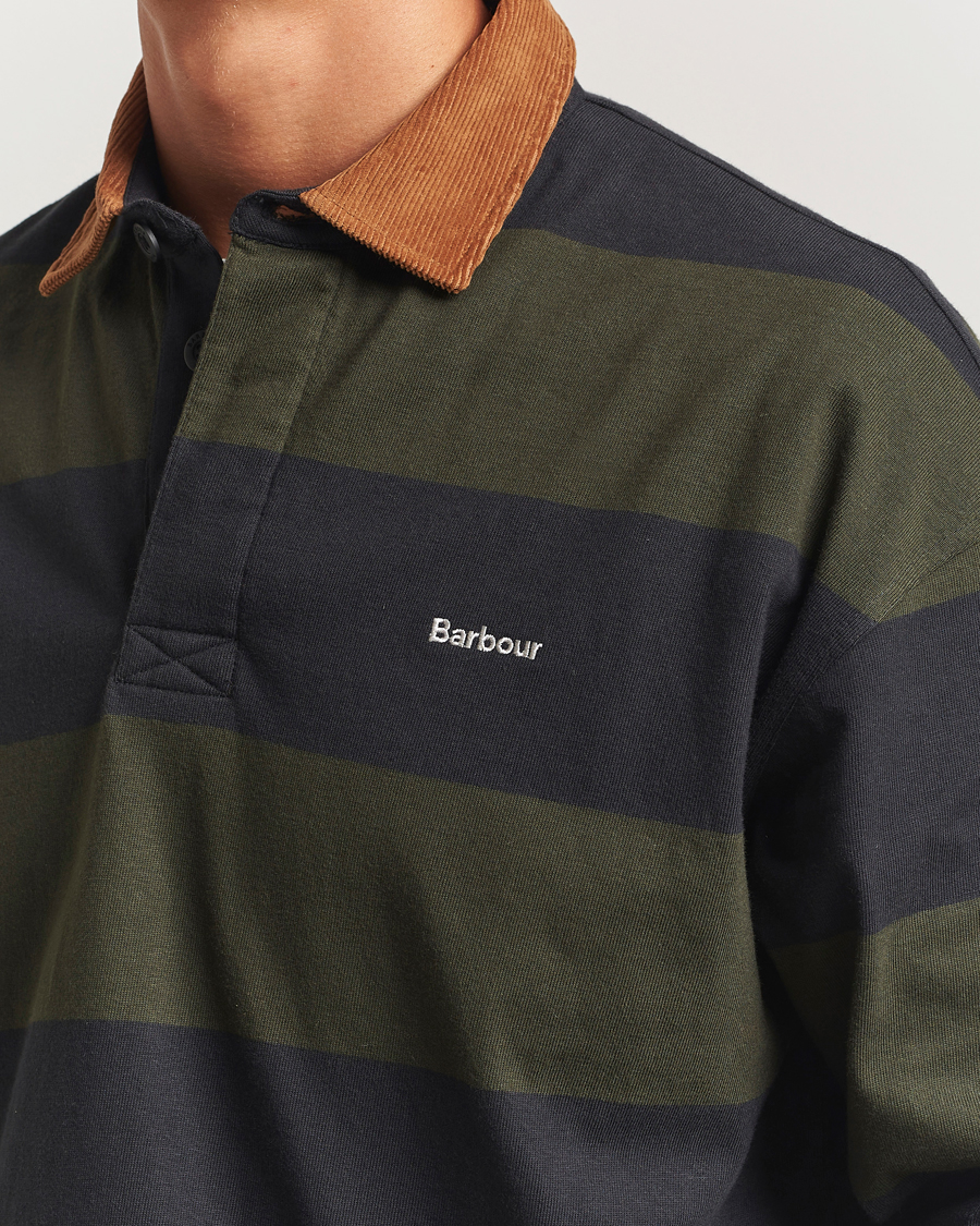 Mies | Puserot | Barbour Heritage | Newclose Rugby Shirt Black