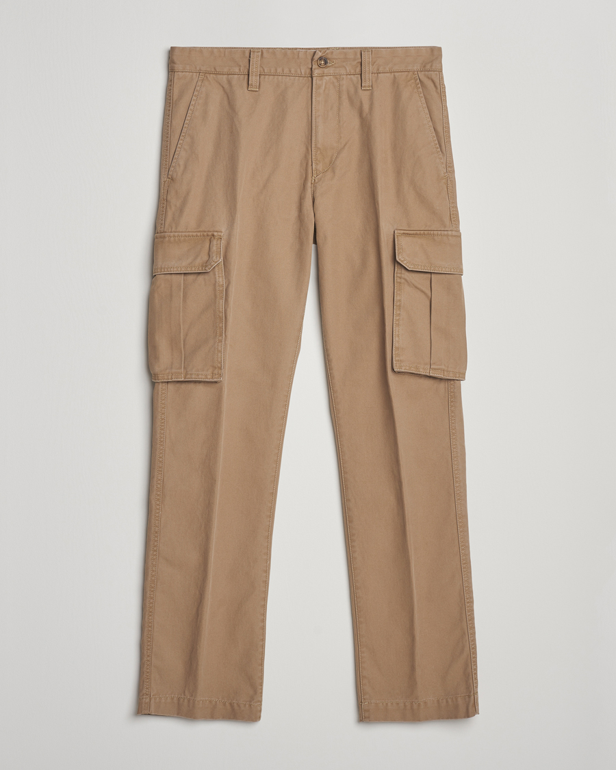 Mies | Housut | Gant | Regular Fit Cotton Twill Cargo Pants Light Taupe