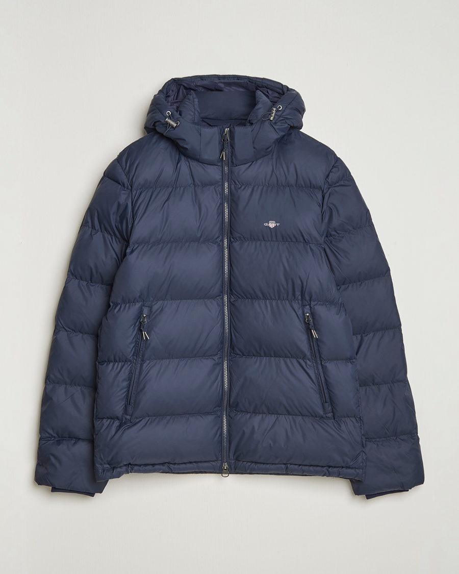 Mies | Takit | Gant | The Active Cloud Down Jacket Evening Blue