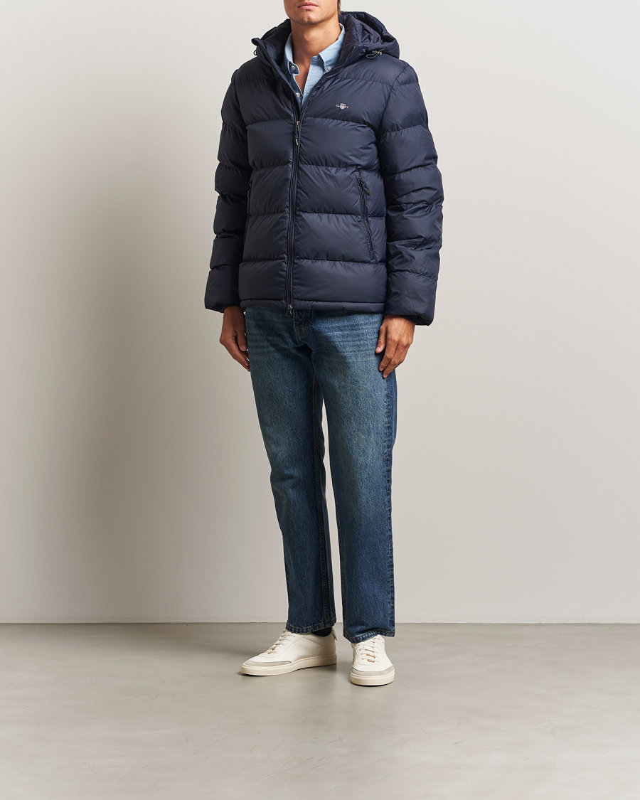 Mies | Takit | Gant | The Active Cloud Down Jacket Evening Blue