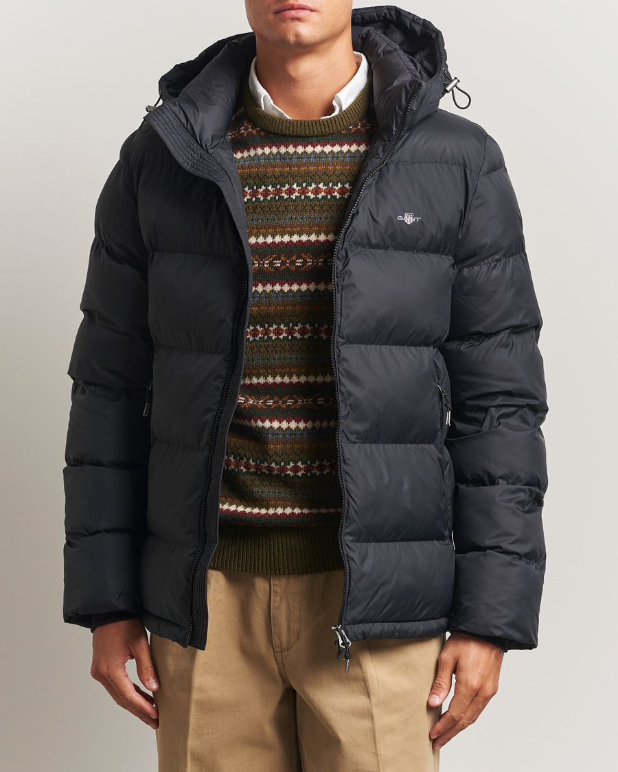 Mies | Takit | Gant | The Active Cloud Down Jacket Black