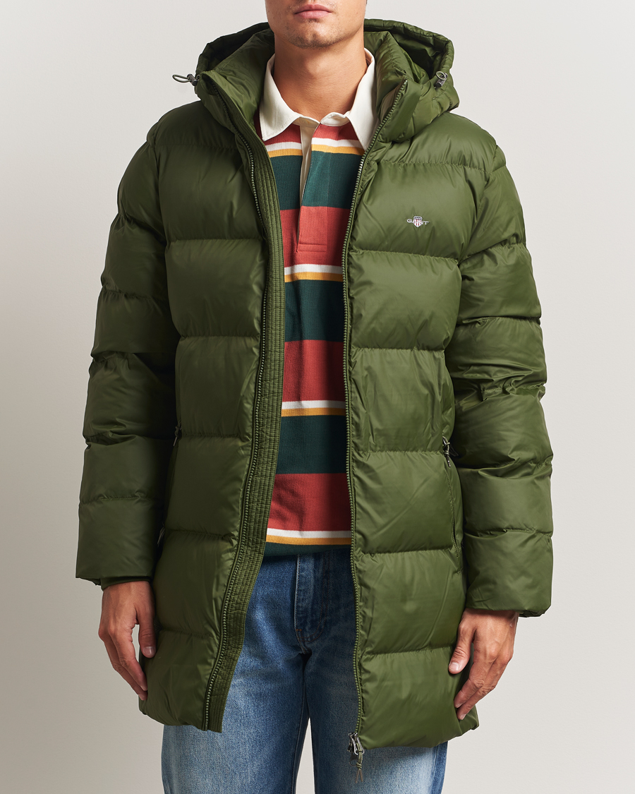 Mies | Takit | Gant | The Active Cloud Mid Length Jacket Country Green