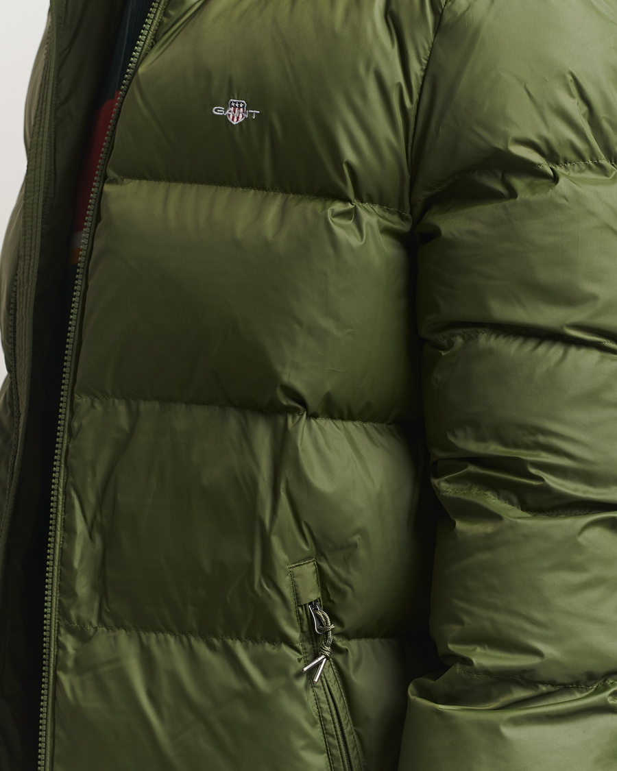 Mies | Takit | GANT | The Active Cloud Mid Length Jacket Country Green