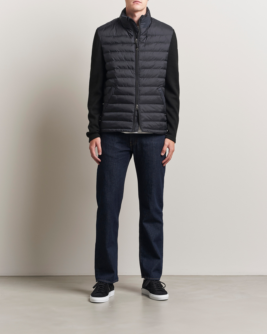 Mies | Takit | GANT | Mixed Media Hybrid Jacket Black