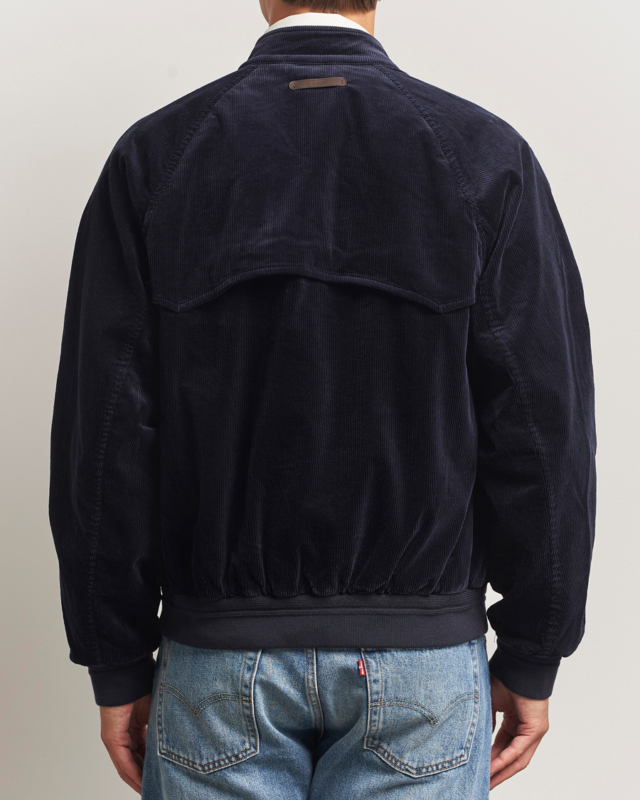 Mies | Takit | Gant | Corduroy Harrington Jacket Evening Blue