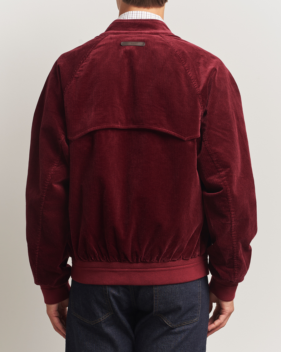 Mies | Takit | Gant | Corduroy Harrington Jacket Plumped Red