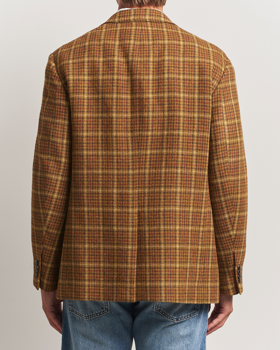 Mies | Pikkutakit | GANT | Checked Tweed Blazer Peanut Butter
