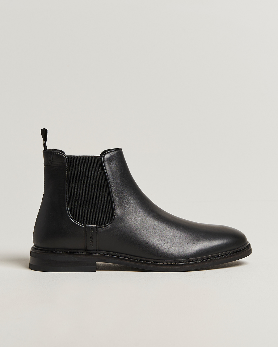 Mies | Nilkkurit | GANT | Bidford Leather Chelsea Boot Black