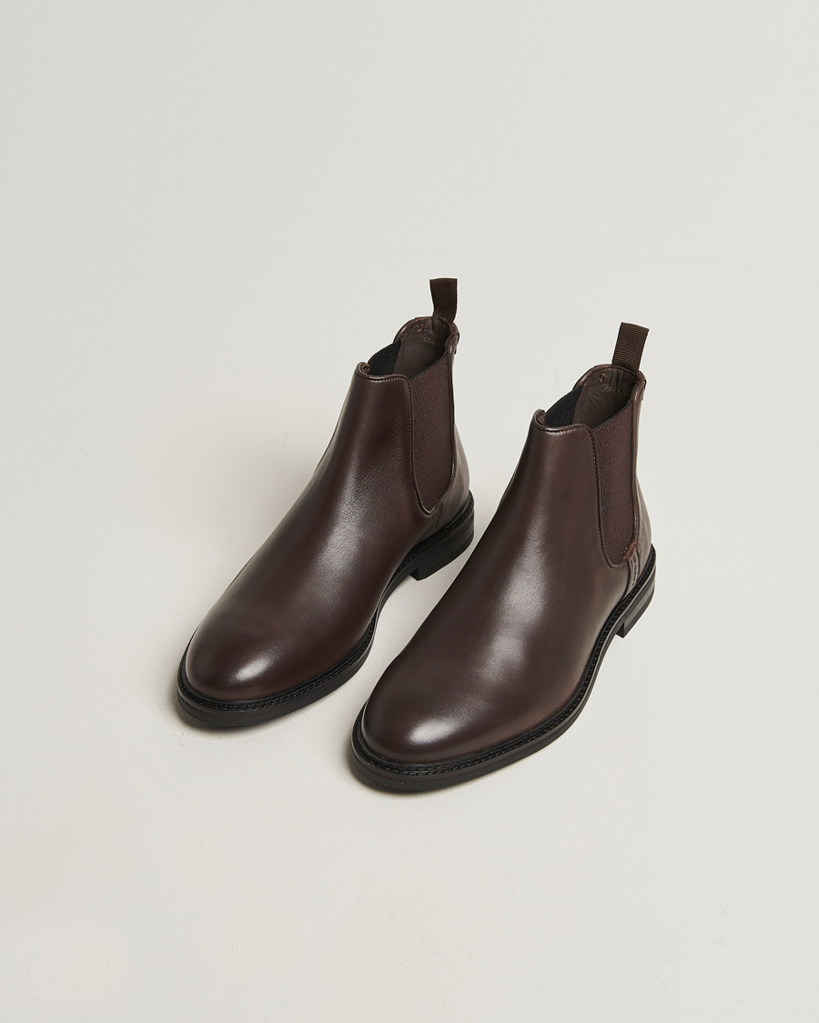 Mies | Nilkkurit | Gant | Bidford Leather Chelsea Boot Brown