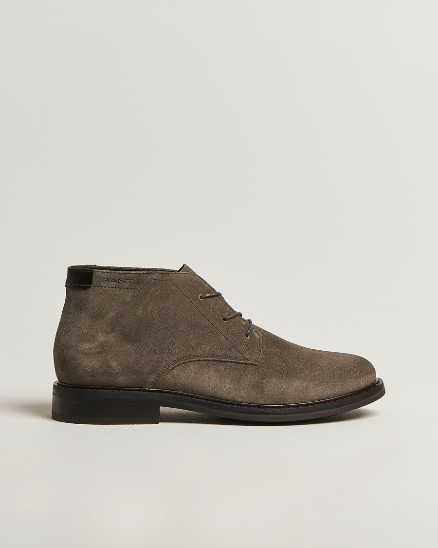 Mies | Nilkkurit | Gant | St Fairkon Suede Chukka Boot Dark Taupe
