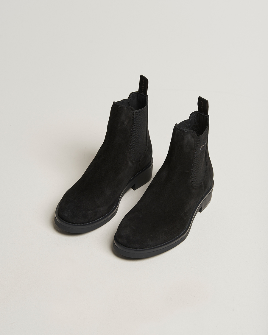 Mies | Nilkkurit | Gant | Prepdale Suede Chelsea Boot Black