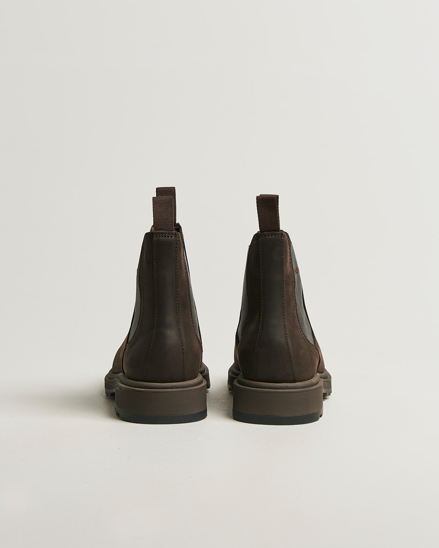 Mies | Nilkkurit | GANT | Blisdor Rough Leather Chelsea Boot Dark Brown