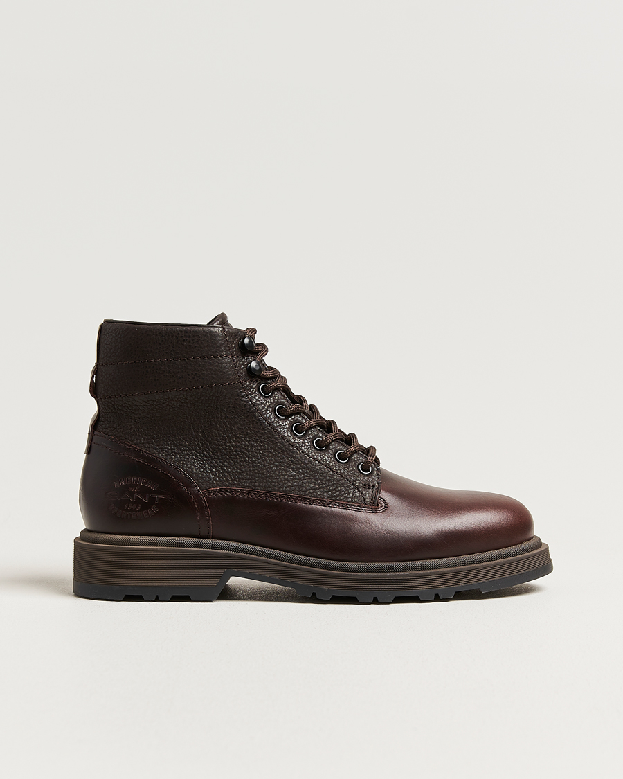 Mies | Nilkkurit | GANT | Blisdor Leather Boot Dark Brown