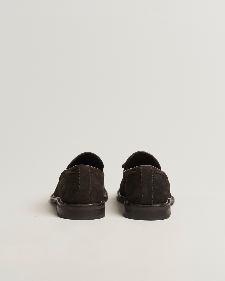 Mies | GANT Lozham Suede Tassle Loafer Dark Brown | GANT | Lozham Suede Tassle Loafer Dark Brown