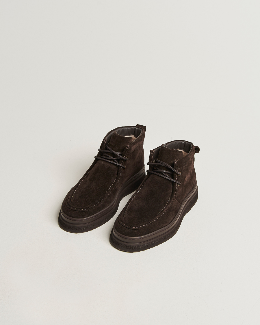 Mies | Nilkkurit | Gant | Blistown Suede Moc Toe Boot Espresso Brown