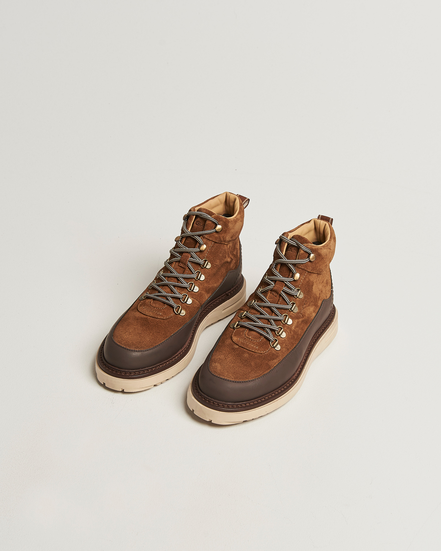 Mies | GANT Hillprep Suede Boot Cognac | GANT | Hillprep Suede Boot Cognac