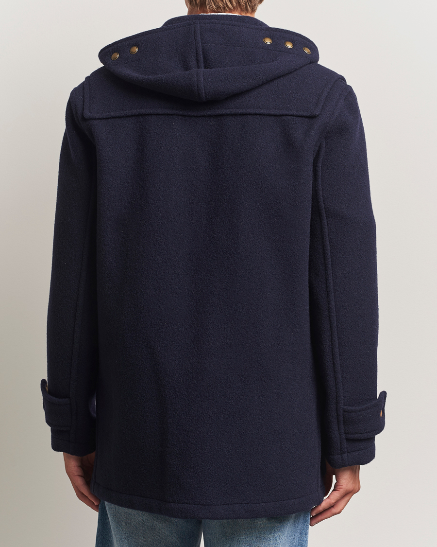 Mies | Takit | Gloverall | Mid Length Monty Union Jack Duffle Coat Navy