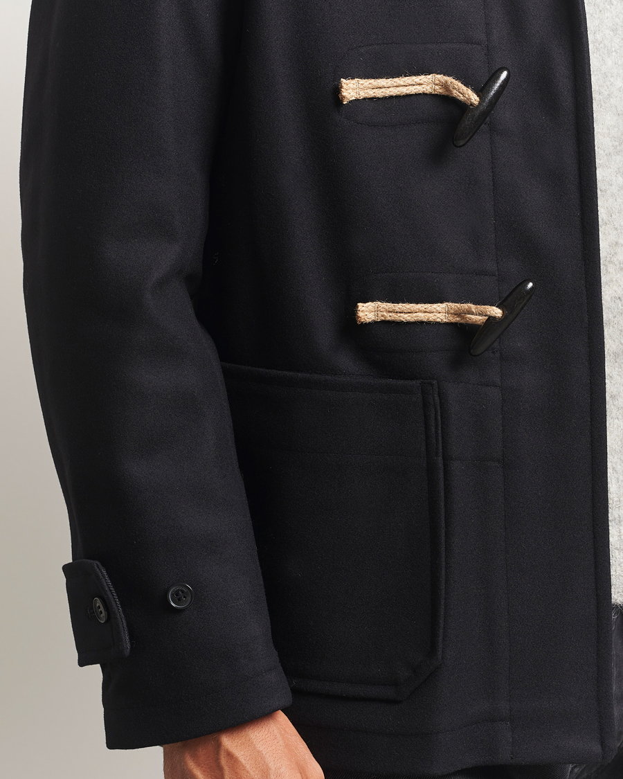 Mies | Takit | Gloverall | Shawl Collar Duffle Jacket Black