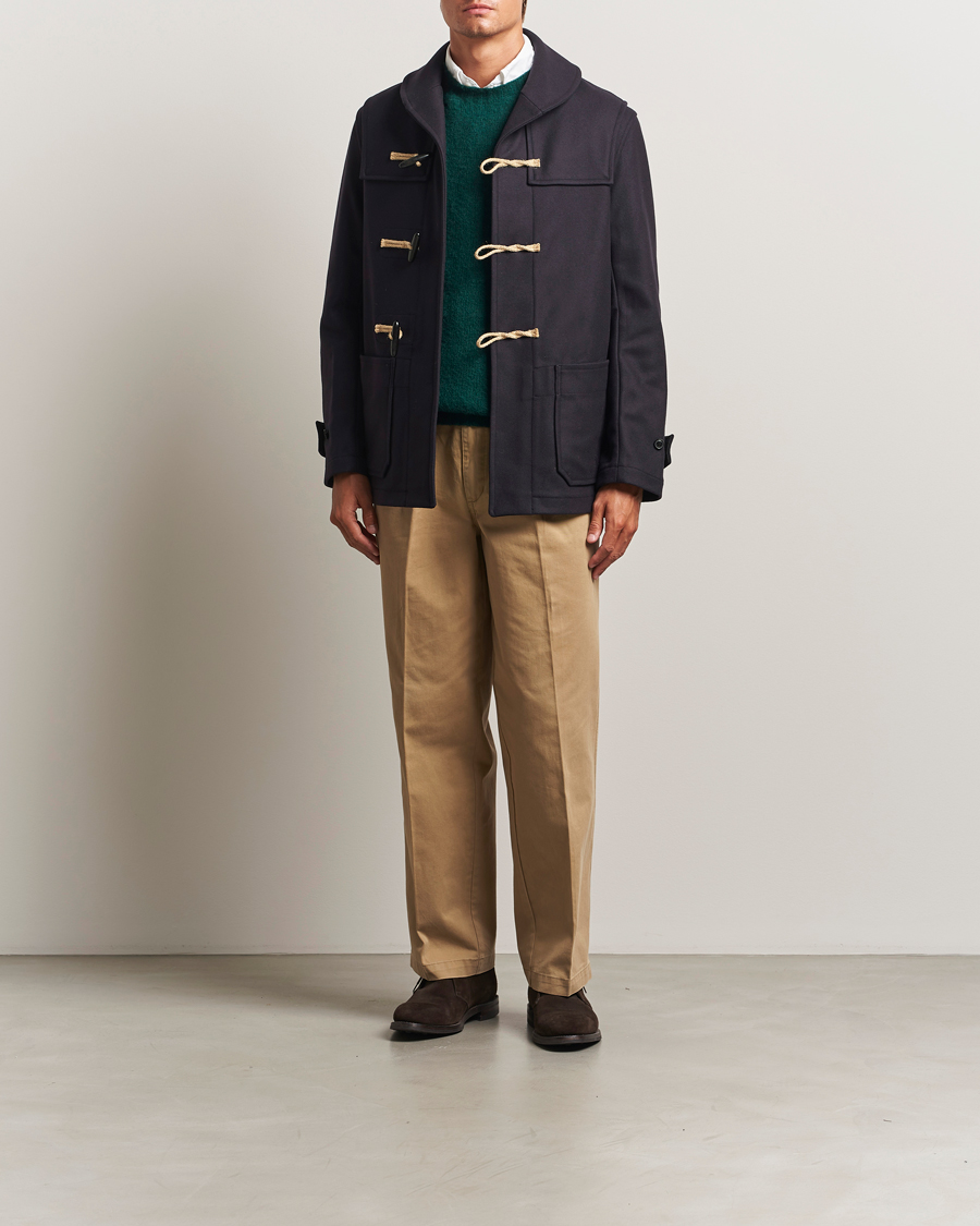 Mies | Takit | Gloverall | Shawl Collar Duffle Jacket Navy