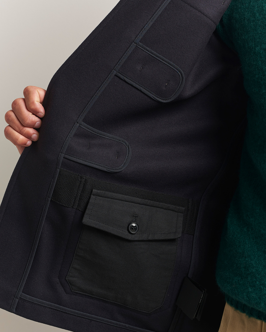 Mies | Takit | Gloverall | Shawl Collar Duffle Jacket Navy