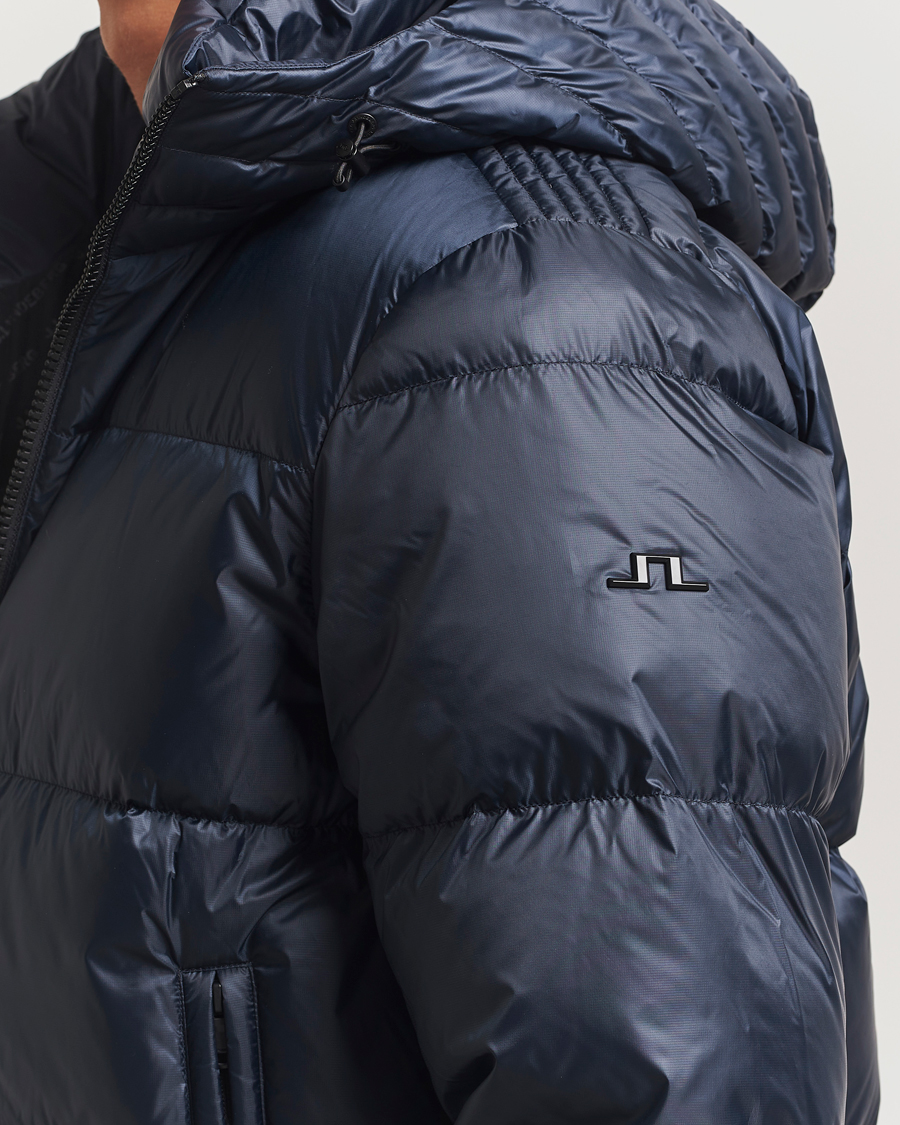 Mies | Takit | J.Lindeberg | Daryl Down Hooded Jacket Navy