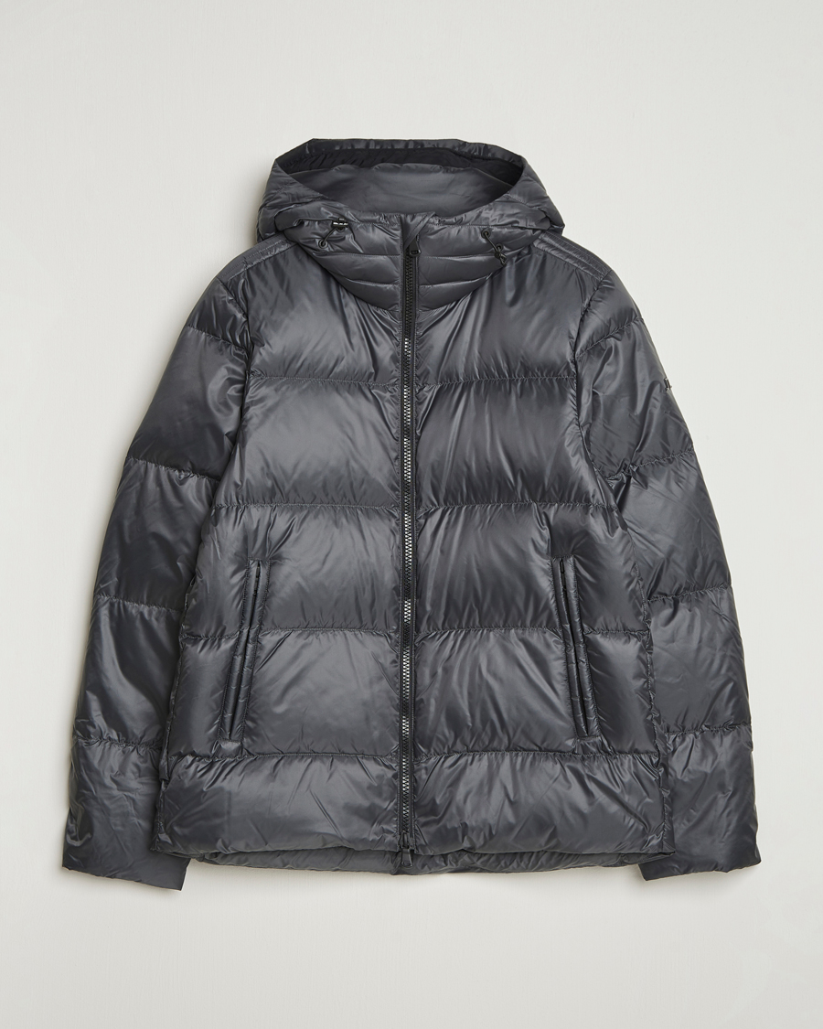 Mies | Takit | J.Lindeberg | Daryl Down Hooded Jacket Asphalt
