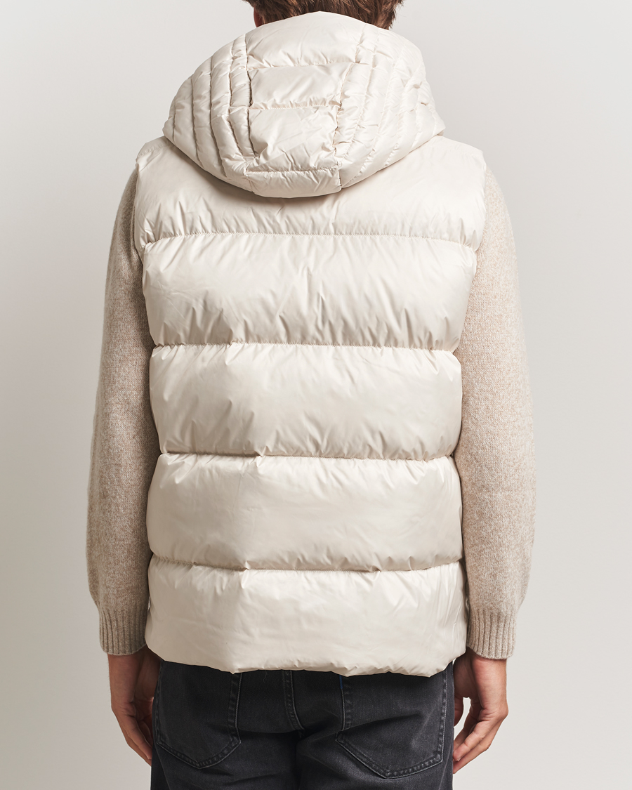 Mies | Takit | J.Lindeberg | Daryl Down Hooded Vest Moonbeam