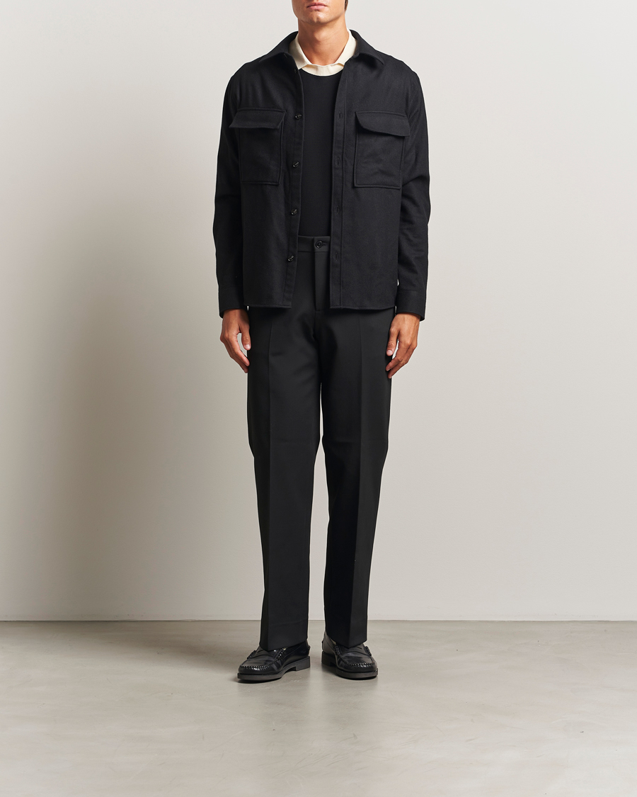 Mies | Housut | J.Lindeberg | Gabi Compact Stretch Trousers Black