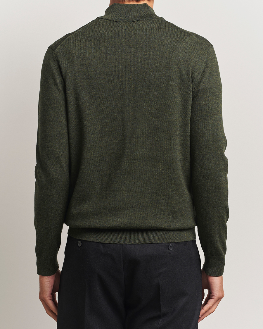 Mies | Puserot | NN07 | Sergio Merino Half Zip Dark Army