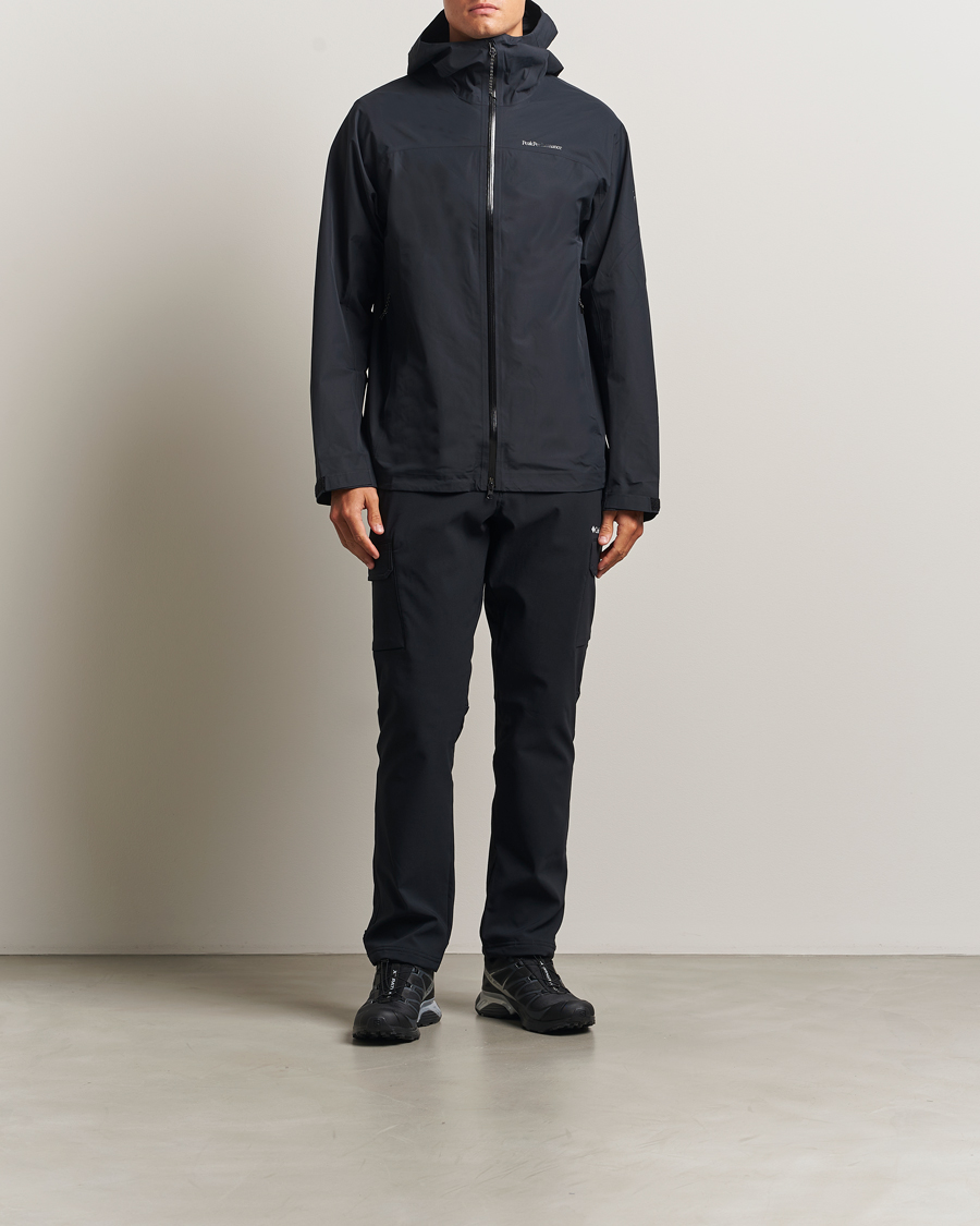 Mies | Takit | Peak Performance | Treeline Shell Hooded Jacket Black
