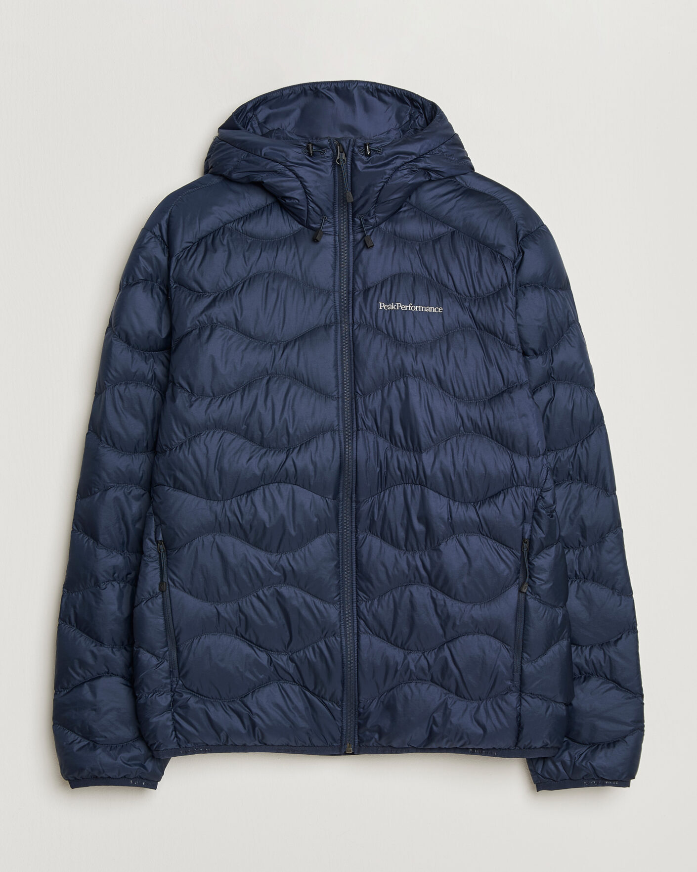 Mies | Takit | Peak Performance | Helium Down Hooded Jacket Blue Shadow