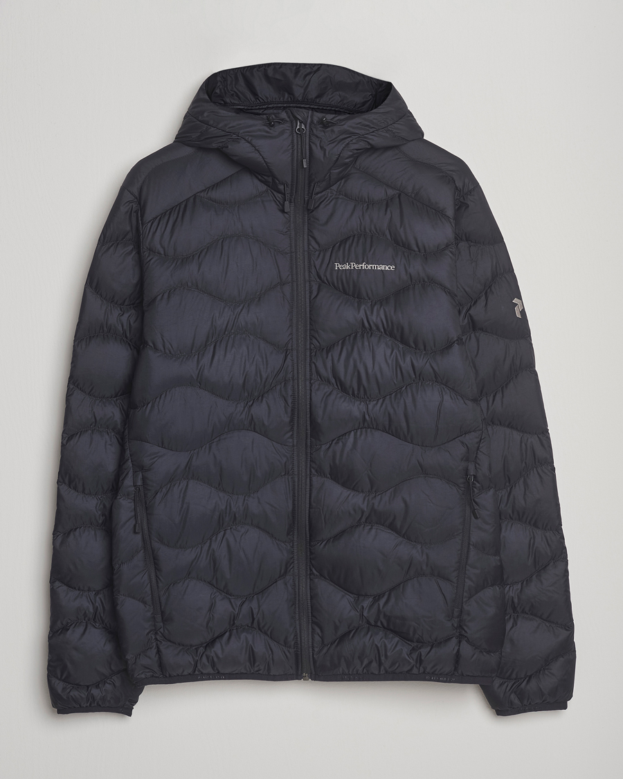 Mies | Takit | Peak Performance | Helium Down Hooded Jacket Black