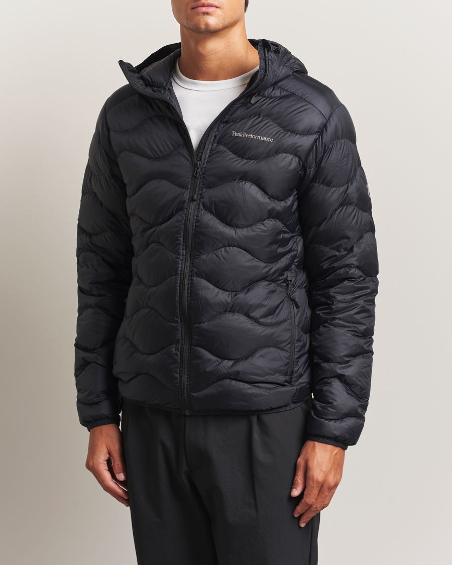 Mies | Takit | Peak Performance | Helium Down Hooded Jacket Black