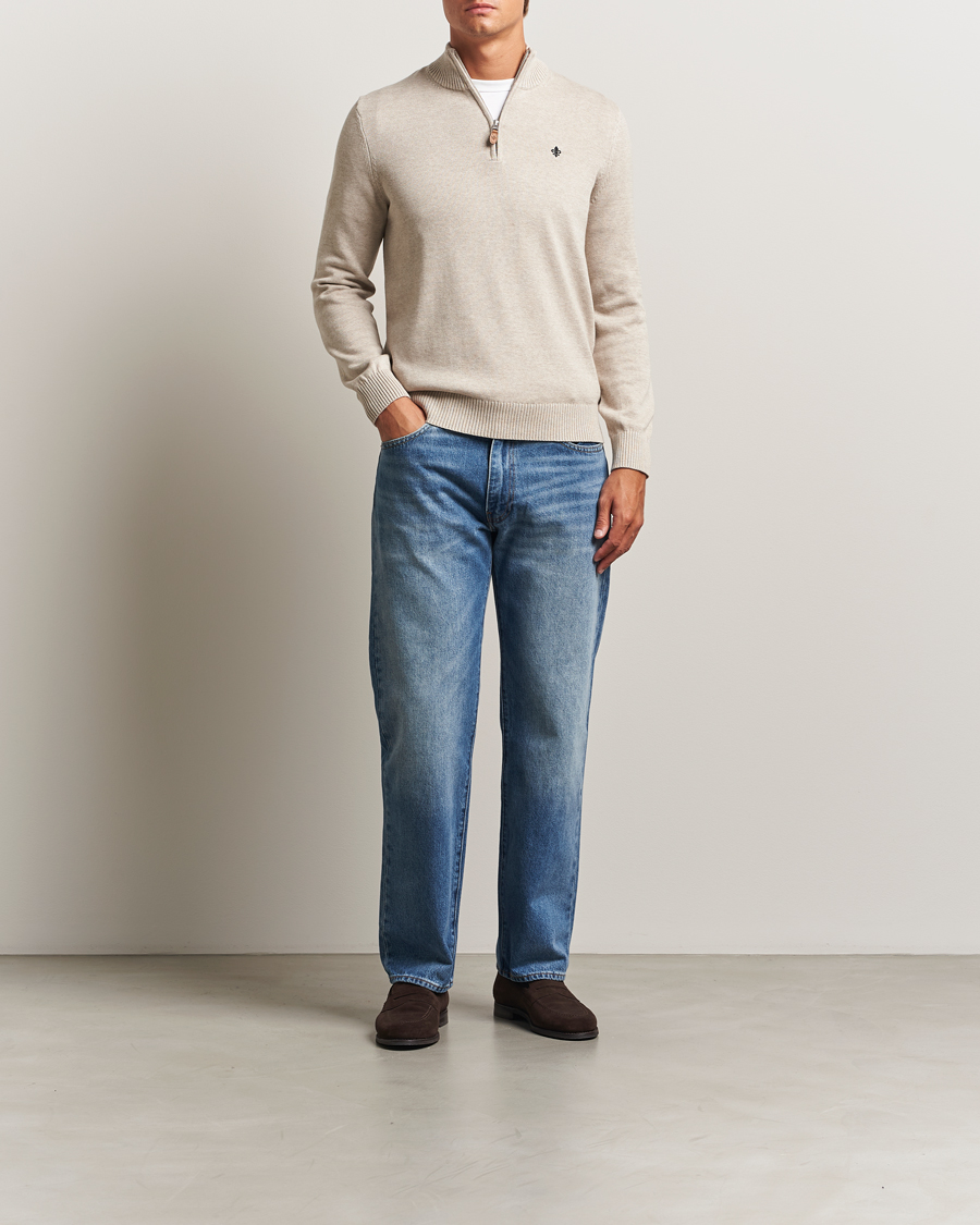 Mies | Puserot | Morris | Darmon Half Zip Beige