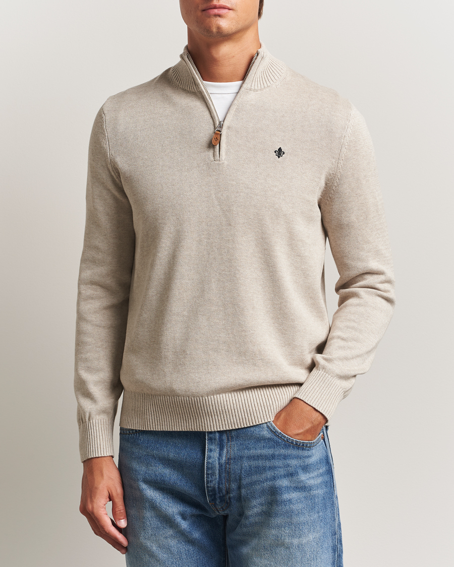 Mies | Puserot | Morris | Darmon Half Zip Beige