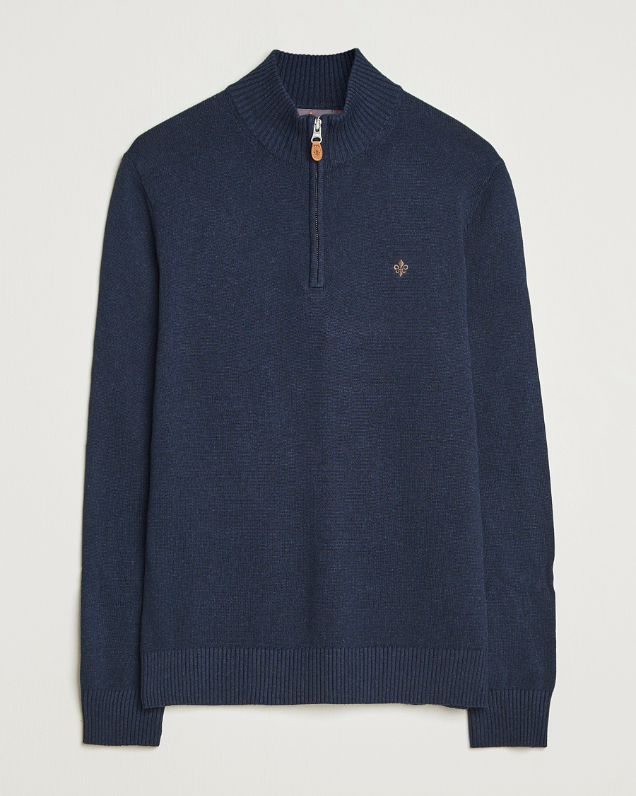 Mies | Puserot | Morris | Darmon Half Zip Blue