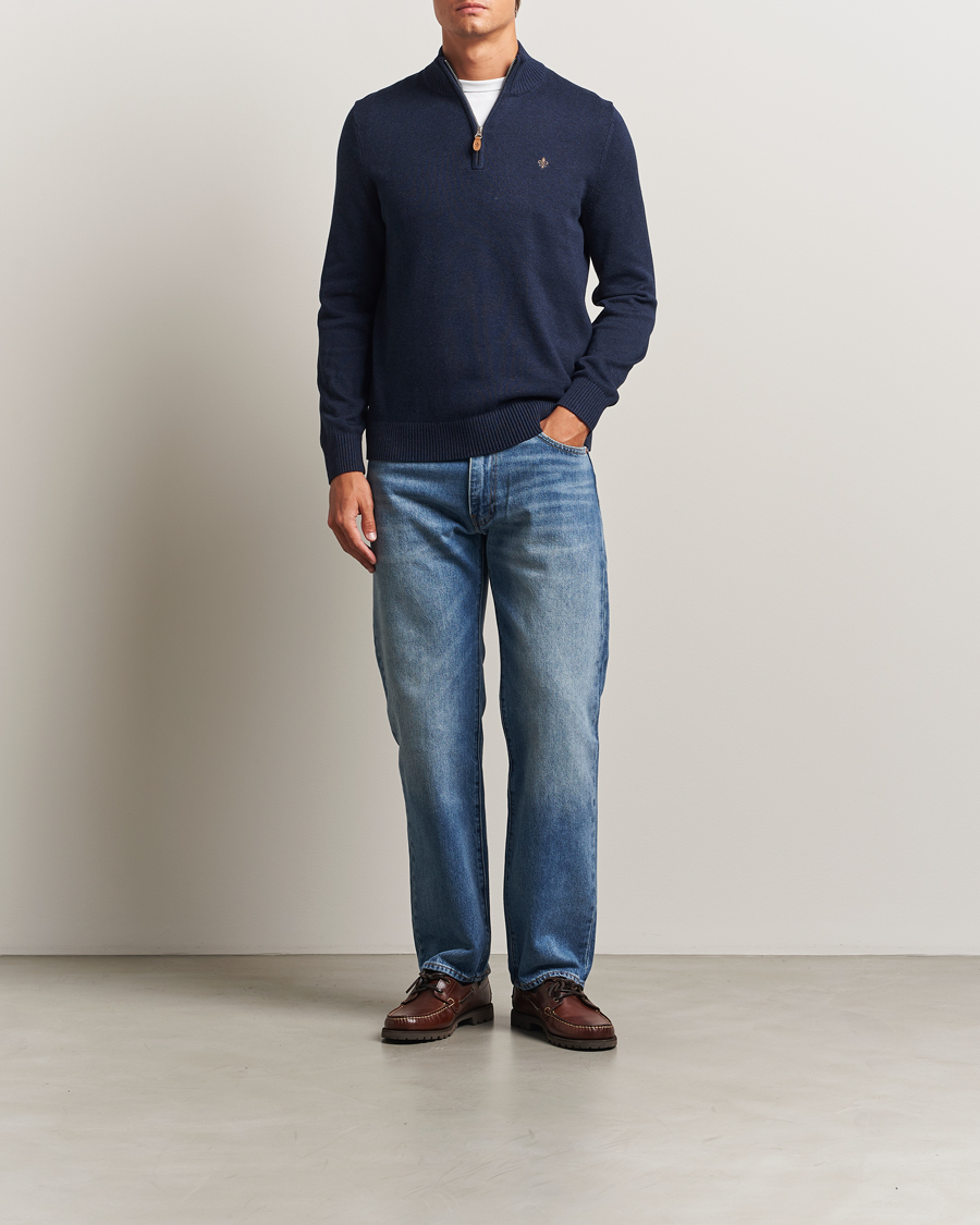 Mies | Puserot | Morris | Darmon Half Zip Blue