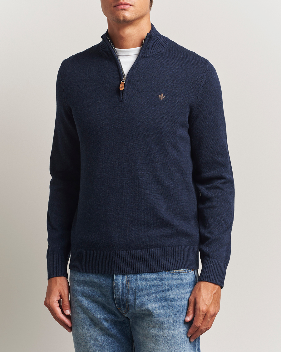 Mies | Puserot | Morris | Darmon Half Zip Blue