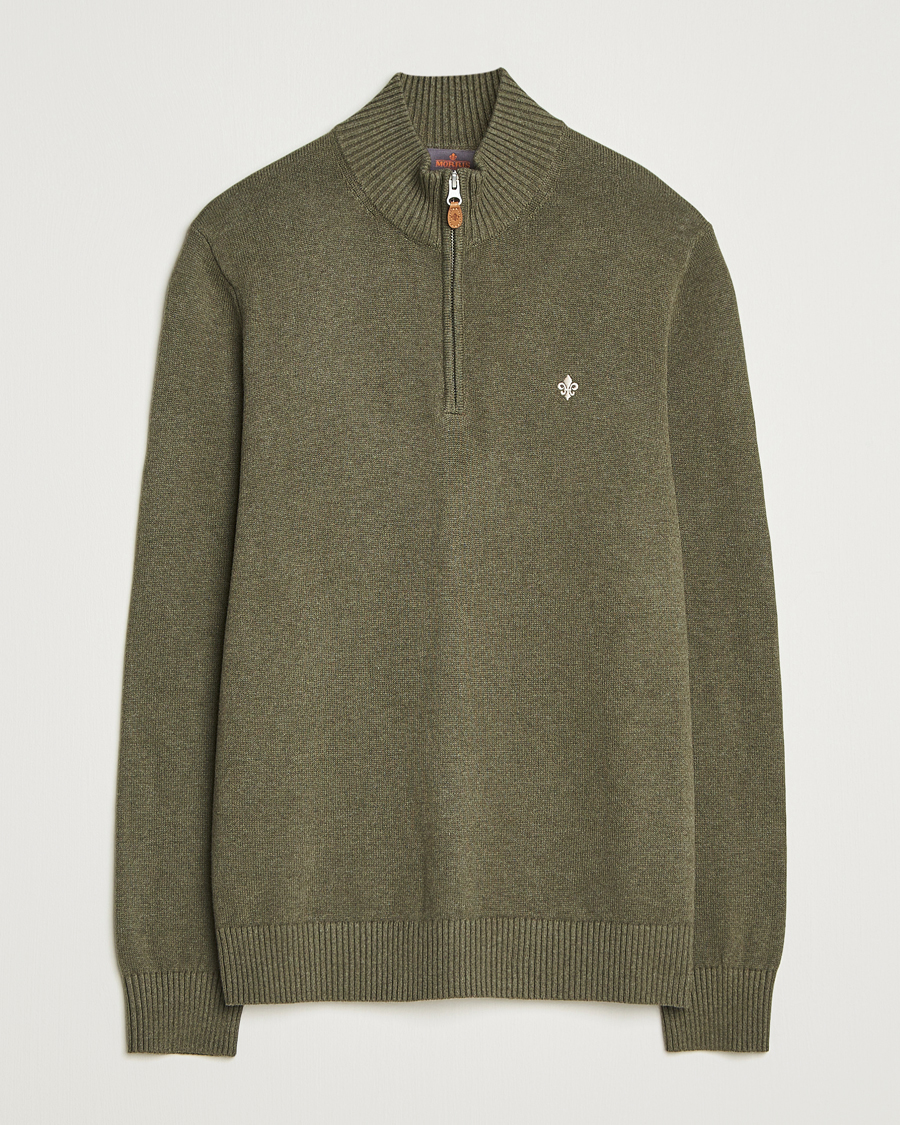 Mies | Puserot | Morris | Darmon Half Zip Olive